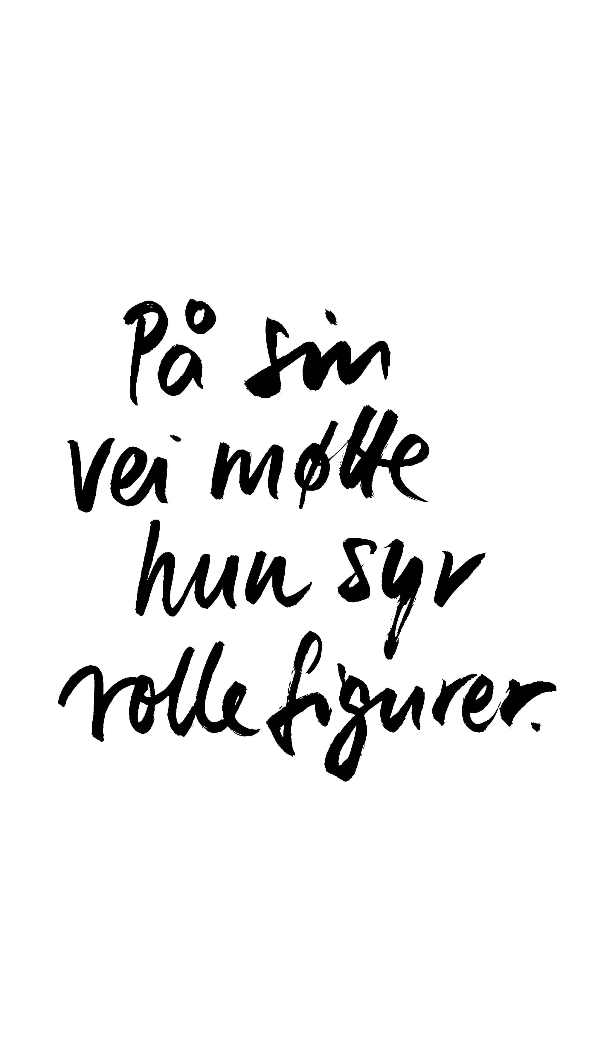 Handwritten text slide