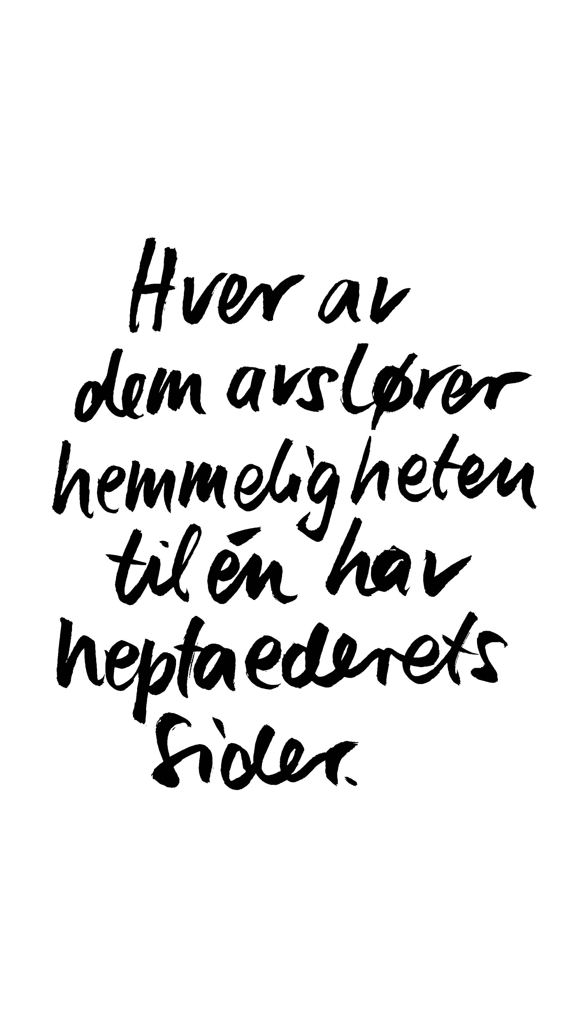 Handwritten text slide