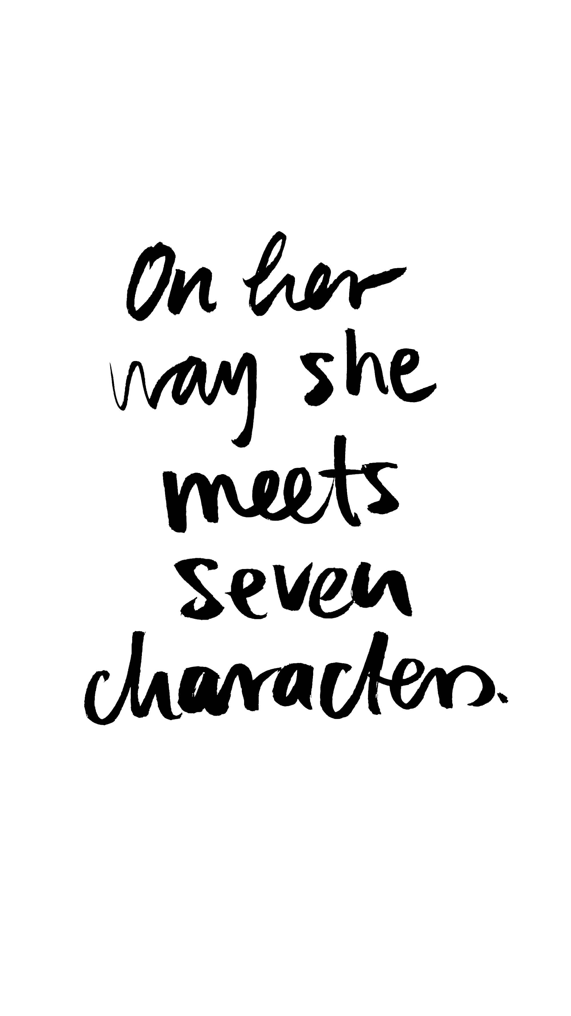 Handwritten text slide
