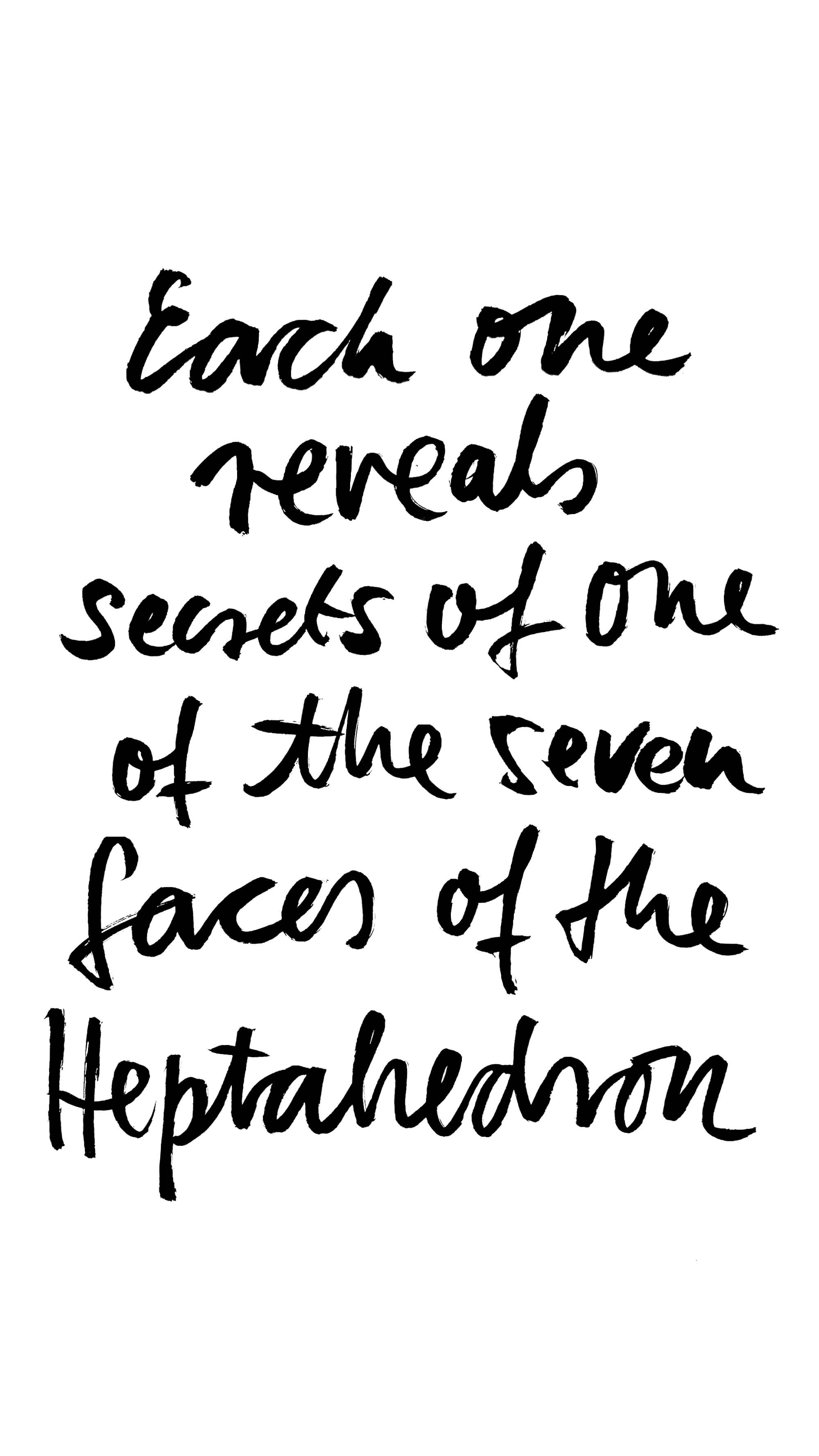 Handwritten text slide