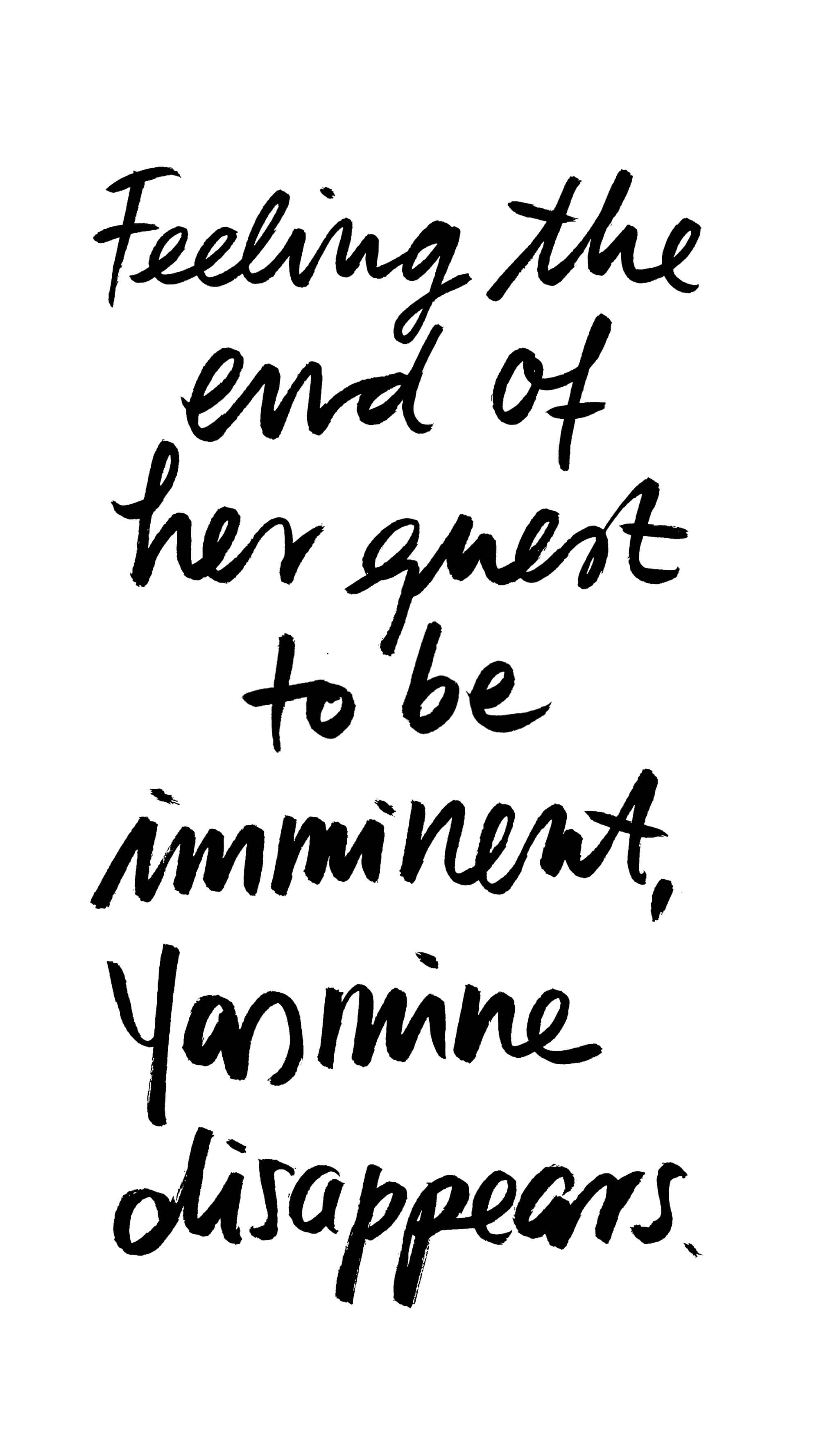 Handwritten text slide